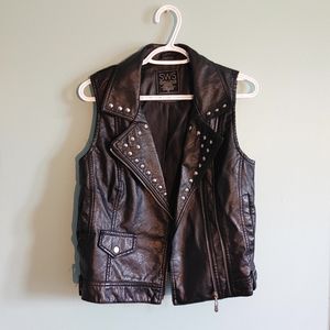 Leather jacket